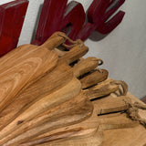 Grande planche à découper en bois - esprit campagne chic