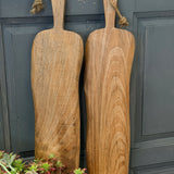 Grande planche à découper en bois - esprit campagne chic