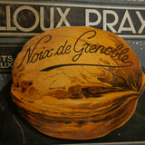 ancienne publicité carton chocolat pelloux prayer / noix de grenoble