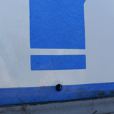Plaque emaillee signalitique usine russe