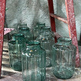 Glass jar for old-fashioned cucumbers