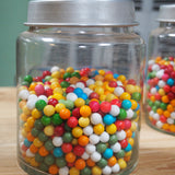 pot en verre a bonbon gateau confiseur