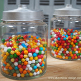 pot en verre a bonbon gateau confiseur