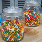 pot en verre a bonbon gateau confiseur