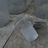 Ancien pot a pharmacie avec bouchon verre