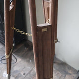 projecteur cinema cremer pied bois deco industrielle