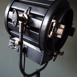 Vintage Hollywood Richardson cinema projector, 1930s/40s, with tripod and wheels