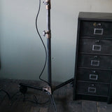 Vintage Hollywood Richardson cinema projector, 1930s/40s, with tripod and wheels