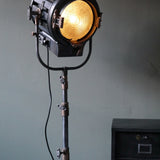 Vintage Hollywood Richardson cinema projector, 1930s/40s, with tripod and wheels