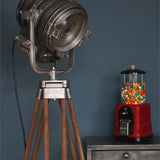 Ancien projecteur cinema hollywood Richardson an 50/60 trepied bois