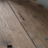 meuble console 8 casiers industriel clapet Roneo plateau chene massif