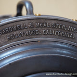 Rare projecteur cinema MCALISTER des studios Hollywood Californie pied tripod
