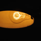 Rare OC White Industrial Wall-Mounted Sconce Lamp