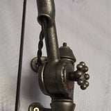 Rare OC White Industrial Wall-Mounted Sconce Lamp