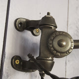Rare OC White Industrial Wall-Mounted Sconce Lamp
