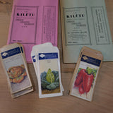 lot varié de 388 anciens sachets de graines