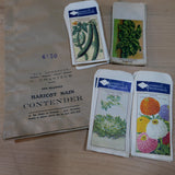 lot varié de 388 anciens sachets de graines