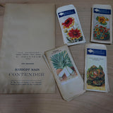 lot varié de 388 anciens sachets de graines