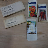 lot varié de 388 anciens sachets de graines