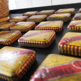 boite metal pastille perret stock vintage