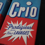 paquet de lessive crio  stock vintage