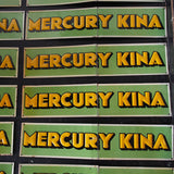 plaque publicitaire mercury kina stock vintage