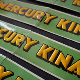 plaque publicitaire mercury kina stock vintage