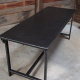 Military metal industrial desk