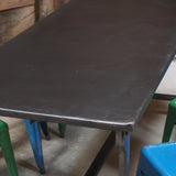 Military metal industrial desk