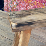 Tabouret en bois recyclé