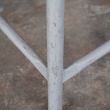 tabouret industriel metal et bois