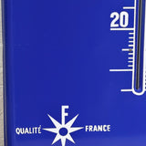 Thermomètre publicitaire sur tole emaillée ORANGINA  "Buvez Orangina"