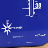 Thermomètre publicitaire sur tole emaillée ORANGINA  "Buvez Orangina"