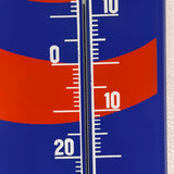 Thermomètre publicitaire sur tole emaillée ORANGINA  "Buvez Orangina"