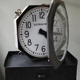 ancienne grande horloge de gare Brillié cadran emallé patine dans son jus