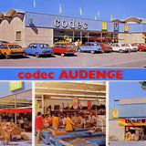 Ancienne enseigne metal codec epicerie