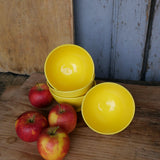Ancien bol jaune