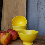 Ancien bol jaune