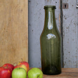 Tres belle bouteille verre bullé