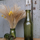 Tres belle bouteille verre bullé