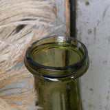 Tres belle bouteille verre bullé