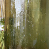 Tres belle bouteille verre bullé