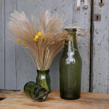 Tres belle bouteille verre bullé