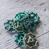 Lot d'anciennes vannes d'usine, ideal en bouton de tiroir indus