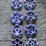 Lot d'anciennes vannes d'usine, ideal en bouton de tiroir indus