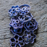 Lot d'anciennes vannes d'usine, ideal en bouton de tiroir indus