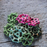 Lot d'anciennes vannes d'usine, ideal en bouton de tiroir indus