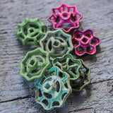 Lot d'anciennes vannes d'usine, ideal en bouton de tiroir indus