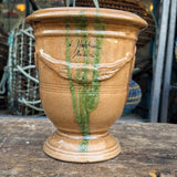 Vase d'Anduze emaillé tradition flammé