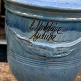 Vase d'Anduze emaillé tradition lavande